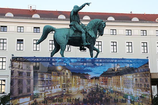 Steiermark zu Gast auf dem Wittelsbacherplatz: Steirischer Herbstmarkt „Steirisch Herbst'ln“ vom 05.-08.09.2019 in München (©Foto: Martin Schmitz)